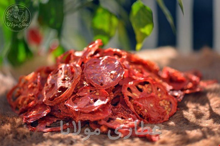 اسلایس خشک شده گوجه فرنگی درجه یک نمکی